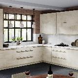 Профиль-ручка крепление саморезами золото матовое (анод), L-3000мм