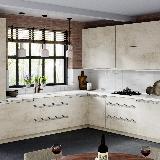 Профиль-ручка врезная для фасада 18мм, алюминий матовый (анод), L-3000мм