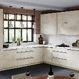 Профиль-ручка врезная для фасада 16/18мм, алюминий матовый (анод), L-3000мм