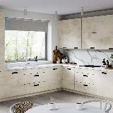 Ручка-раковина 160мм черный матовый