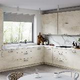 Ручка-кнопка D21мм никель матовый