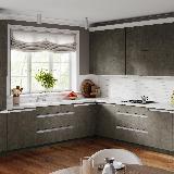 Профиль-ручка врезная для фасада 16/18мм, алюминий матовый (анод), L-3000мм Профиль-ручка врезная для фасада 16/18мм, алюминий матовый (анод), L-3000мм