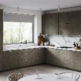 Ручка-раковина 96мм хром матовый