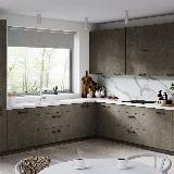 Профиль-ручка 160/800мм (L=827мм) черный матовый Профиль-ручка 160/800мм (L=827мм) черный матовый