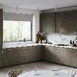 Ручка-скоба 128мм белый матовый Ручка-скоба 128мм белый матовый