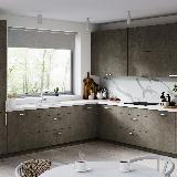 Ручка-кнопка никель матовый Ручка-кнопка никель матовый