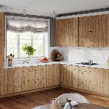 Ручка-раковина D50мм золото матовое