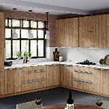 Профиль-ручка 128мм (L=196мм) крепление саморезами алюминий матовый (анод) Профиль-ручка 128мм (L=196мм) крепление саморезами алюминий матовый (анод)