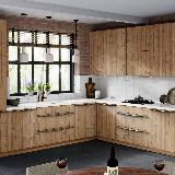 Профиль-ручка L=896мм крепление саморезами золото матовое (краска) Профиль-ручка L=896мм крепление саморезами золото матовое (краска)