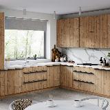 Профиль-ручка крепление саморезами черный матовый (краска RAL9005), L-3000мм Профиль-ручка крепление саморезами черный матовый (краска RAL9005), L-3000мм