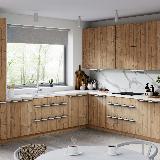 Профиль-ручка 128мм (L=196мм) крепление саморезами белый матовый (краска RAL 9003) Профиль-ручка 128мм (L=196мм) крепление саморезами белый матовый (краска RAL 9003)