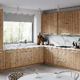 Профиль-ручка крепление саморезами алюминий матовый (анод), L-3000мм Профиль-ручка крепление саморезами алюминий матовый (анод), L-3000мм