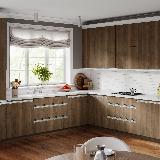 Профиль-ручка врезная для фасада 18мм, алюминий матовый (анод), L-3000мм