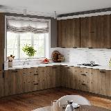 Профиль-ручка 128мм черный матовый