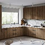 Ручка-рейлинг 320мм черный матовый