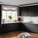 Ручка-рейлинг 128мм никель матовый