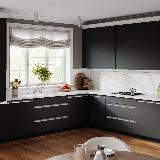 Профиль-ручка врезная для фасада 16/18мм, алюминий матовый (анод), L-3000мм