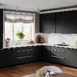 Профиль-ручка 200мм крепление саморезами алюминий матовый (анод) Профиль-ручка 200мм крепление саморезами алюминий матовый (анод)