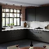 Профиль-ручка 900мм крепление саморезами графит (краска) Профиль-ручка 900мм крепление саморезами графит (краска)