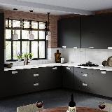 Ручка-раковина 128/160мм хром матовый Ручка-раковина 128/160мм хром матовый