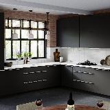 Профиль-ручка 32мм (L=60мм) крепление саморезами алюминий матовый (анод)