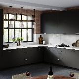 Ручка-скоба 160мм никель матовый Ручка-скоба 160мм никель матовый