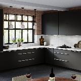 Профиль-ручка 900мм крепление саморезами алюминий матовый (анод) Профиль-ручка 900мм крепление саморезами алюминий матовый (анод)