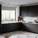 Ручка-кнопка D31мм медь