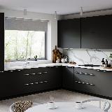 Профиль-ручка 900мм крепление саморезами алюминий полированный (анод) Профиль-ручка 900мм крепление саморезами алюминий полированный (анод)