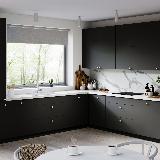 Ручка-кнопка золото матовое