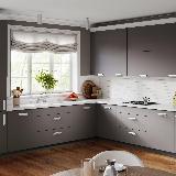 Профиль-ручка L=1400мм хром матовый Профиль-ручка L=1400мм хром матовый