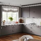 Ручка-рейлинг 320мм никель матовый