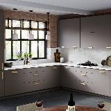 Профиль-ручка L=180мм золото матовое Профиль-ручка L=180мм золото матовое