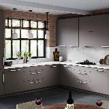 APRO Ручка-скоба 352мм белый матовый