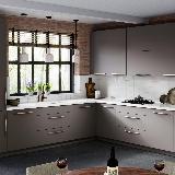 APRO Ручка-скоба 352мм золото матовое