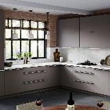 Профиль-ручка крепление саморезами алюминий матовый (анод), L-3000мм Профиль-ручка крепление саморезами алюминий матовый (анод), L-3000мм