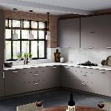 Ручка-скоба 128мм белый матовый Ручка-скоба 128мм белый матовый