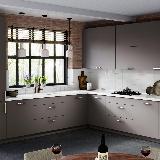 Ручка-кнопка никель матовый Ручка-кнопка никель матовый