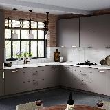 Ручка-рейлинг 160мм золото матовое Ручка-рейлинг 160мм золото матовое