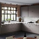 Ручка-кнопка серебро Венецианское