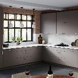 Ручка-кнопка никель винтаж