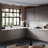 Ручка-скоба 128мм алюминий матовый Ручка-скоба 128мм алюминий матовый