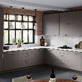 Ручка-скоба 160мм хром матовый Ручка-скоба 160мм хром матовый