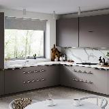 Профиль-ручка 600мм крепление саморезами золото матовое (анод) Профиль-ручка 600мм крепление саморезами золото матовое (анод)