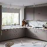 Ручка-скоба 160мм L=300мм, золото матовое