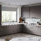 APRO Ручка-скоба 352мм алюминий матовый APRO Ручка-скоба 352мм алюминий матовый