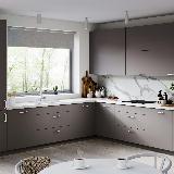 Ручка-кнопка белый матовый Ручка-кнопка белый матовый