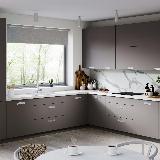 Ручка-раковина 160мм хром матовый Ручка-раковина 160мм хром матовый