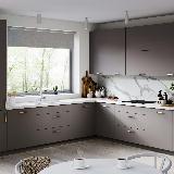 TRIBAL Ручка-скоба 128мм золото матовое