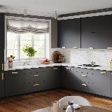 Профиль-ручка L=180мм золото матовое Профиль-ручка L=180мм золото матовое